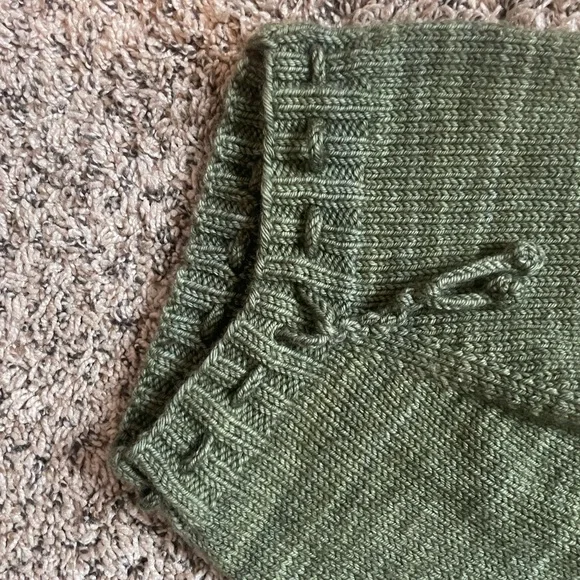 Misha & Puff Olive Wool Sweater - Picture 1 of 8